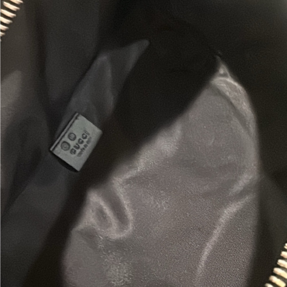 Authentic Gucci Black Canvas Belt Bag✨ - Picture 9 of 15